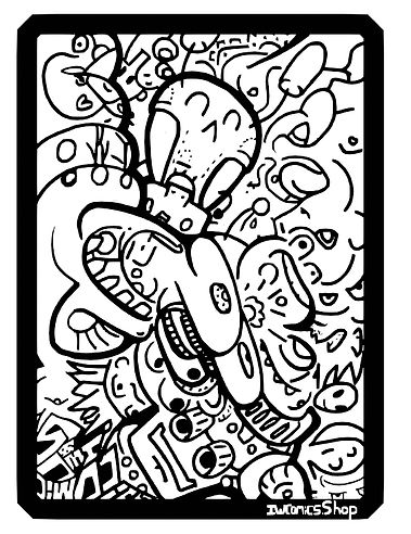 IW COMICS IMPOSSIBLE COLORING BOOK