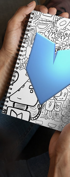 Robot's Spiral notebook