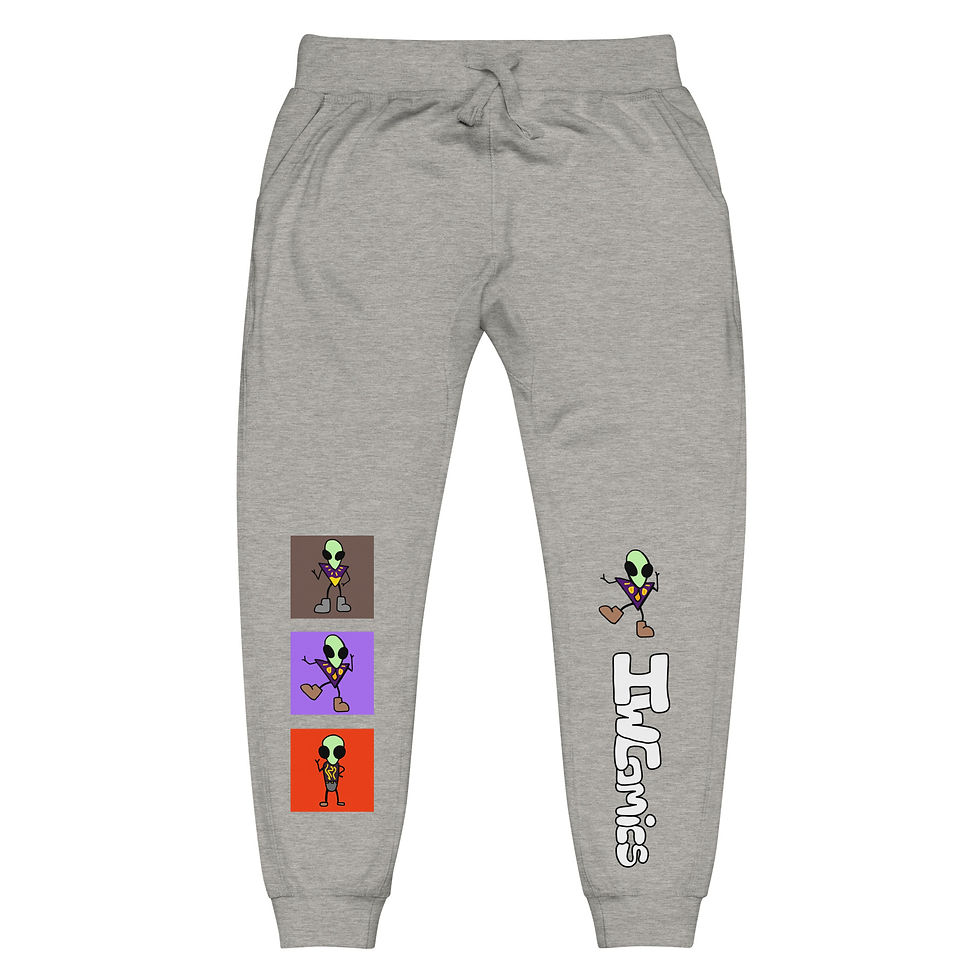 Thumbnail: Grey's Radio Station - Unisex Fleece Sweatpants - IW Comics