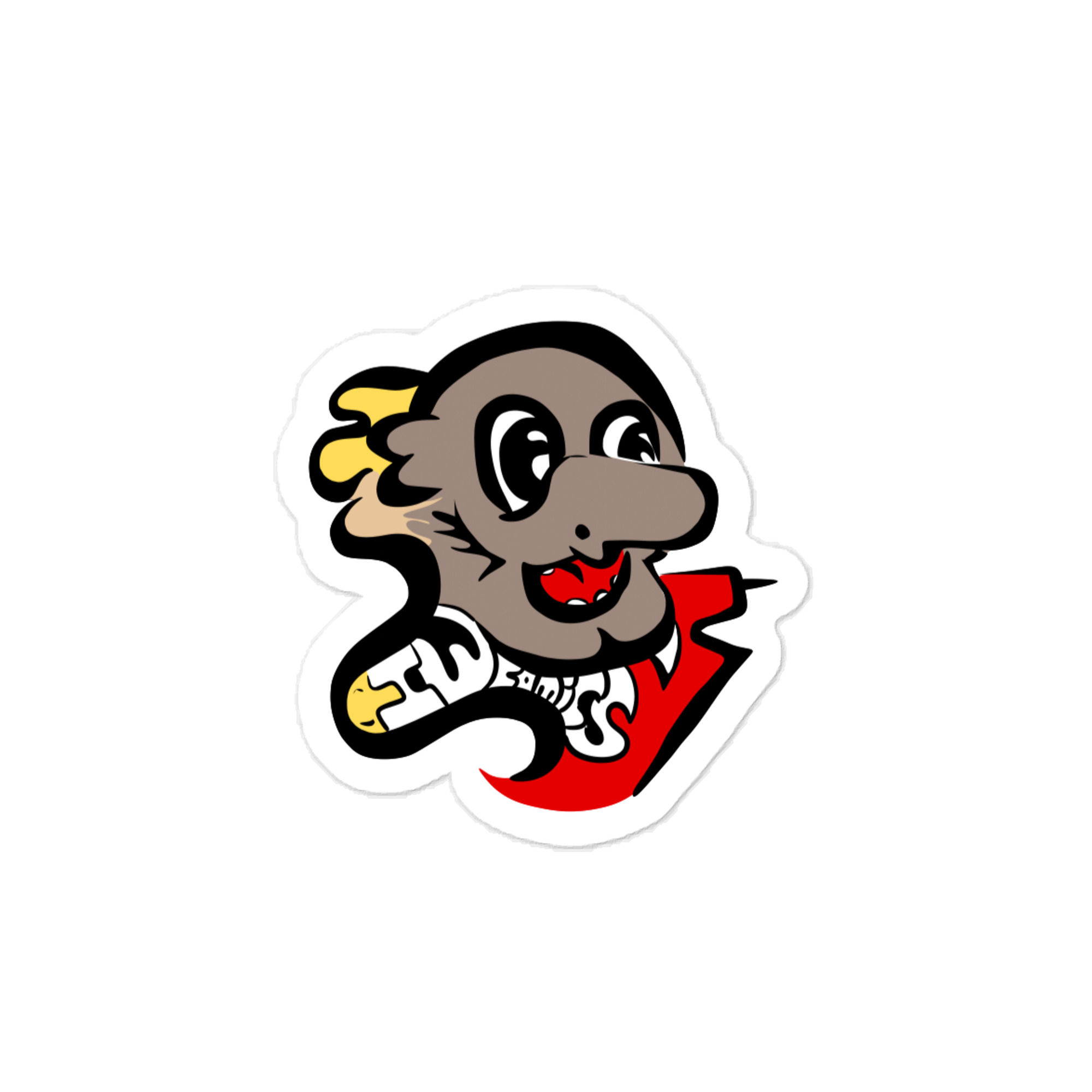 The Good Cartoon Goblin Sticker : Vinyl decal