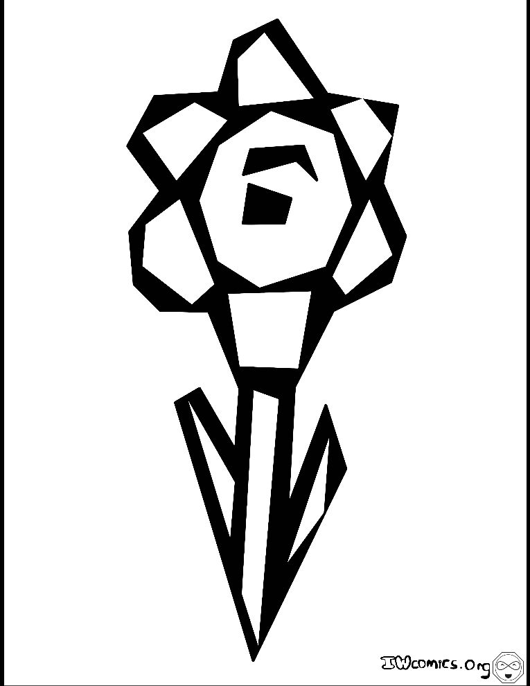 Thumbnail: Happy Daisy Flowers Coloring Pages