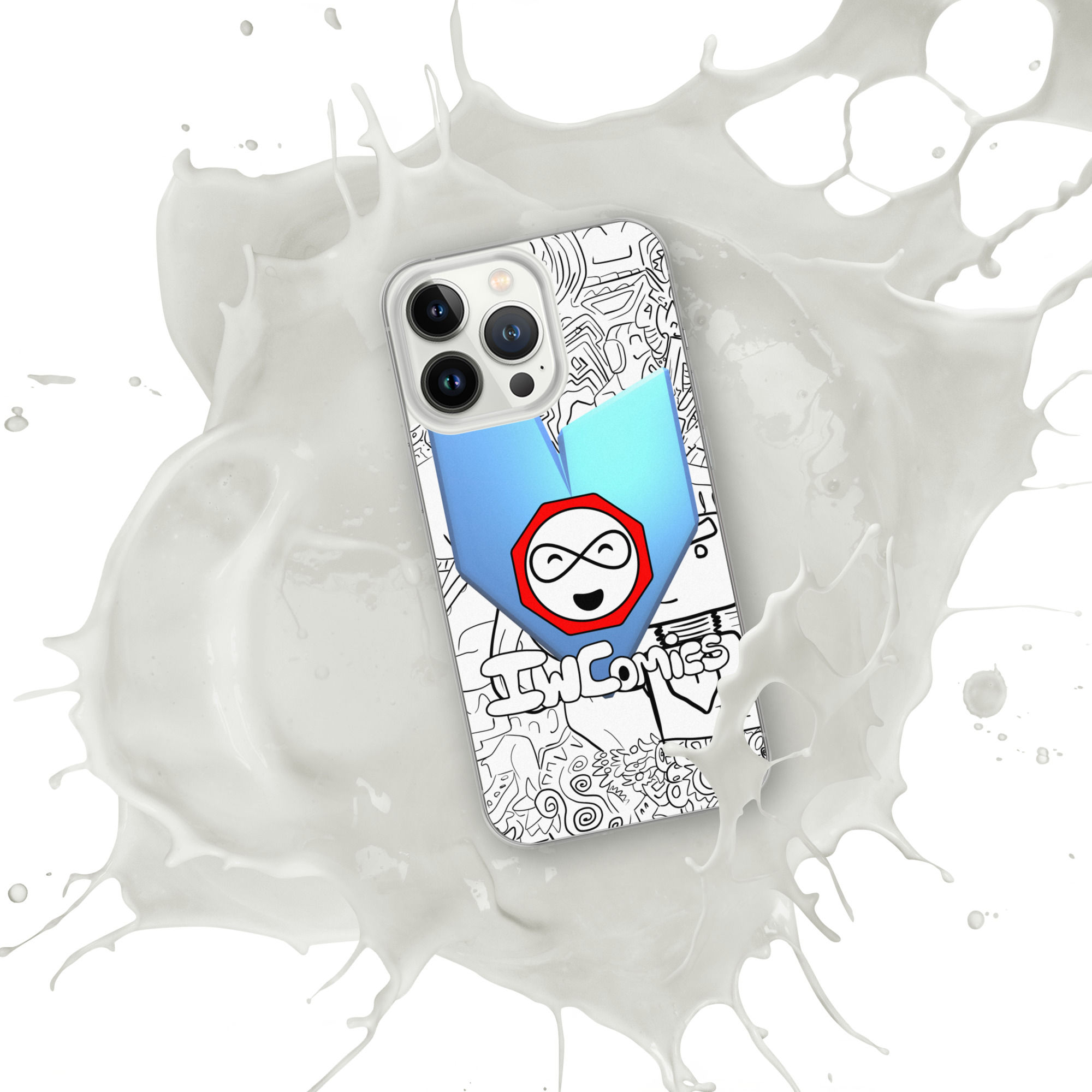 Robot's Clear Case for iPhone®