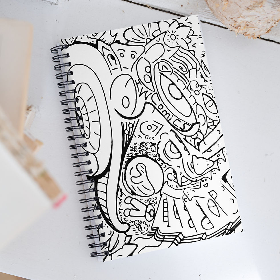 Thumbnail: IW Comics Cartoon Notebook for kids, adults, and teens