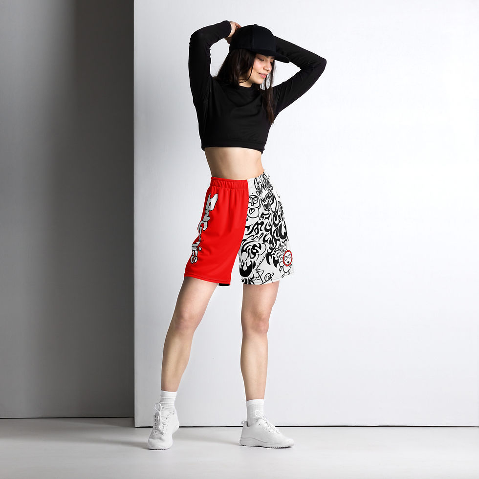 Thumbnail: athletic mesh shorts