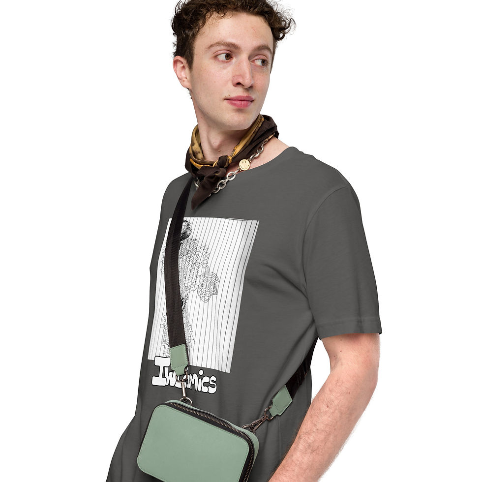 Thumbnail: Jail House Bird IW Comics Unisex t-shirt