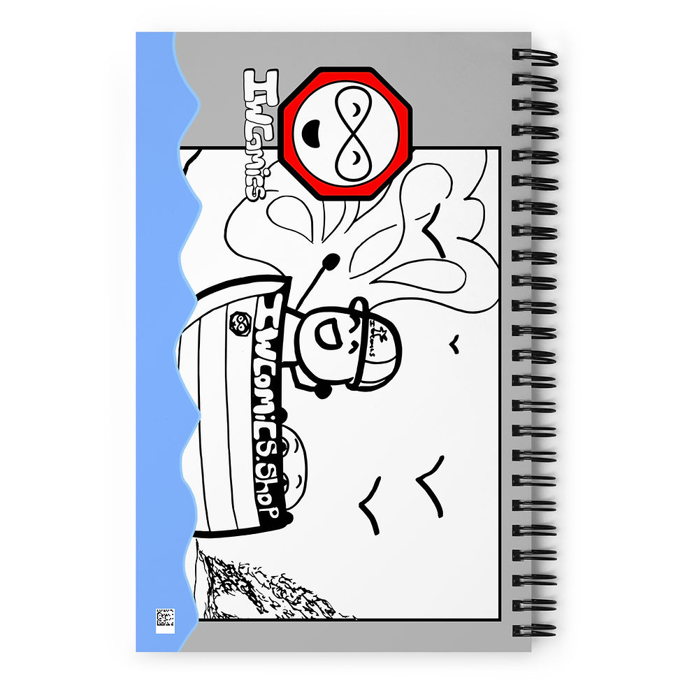 Thumbnail: IW Comics Cartoon Notebook for kids, adults, and teens