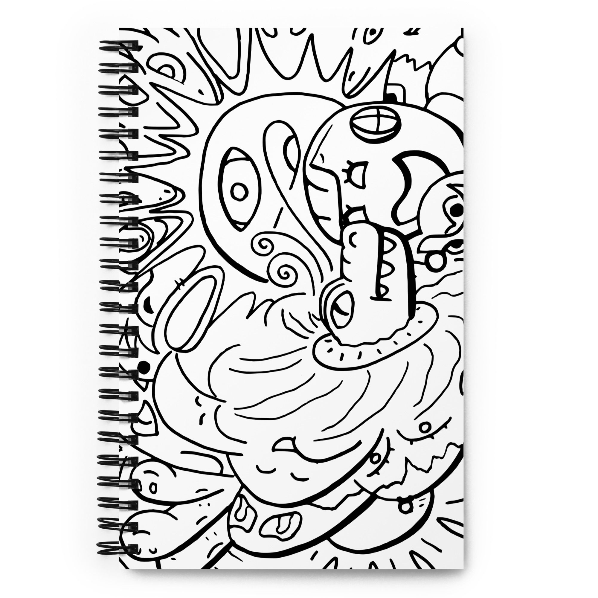 IW Comics Cartoon Doodle Notebook for kids, adults, and teens