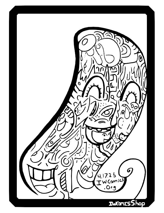 Thumbnail: IW Comics IMPOSSIBLE Coloring Pages FREE Digital Download, Printable, Colorable. Print from Home