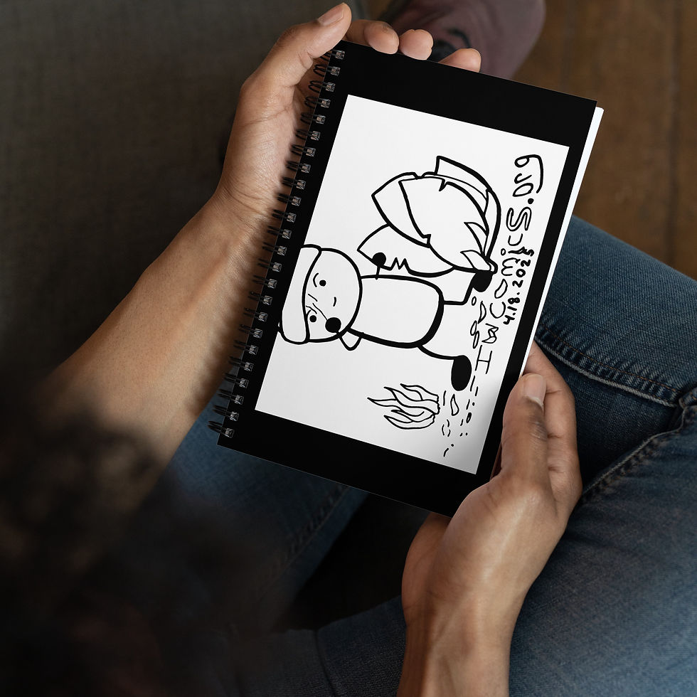 IW Comics Cartoon Notebook for kids, adults, and teens