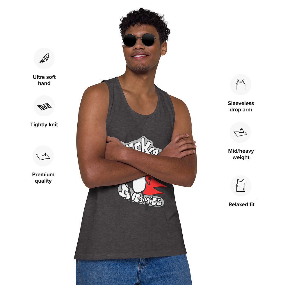 Thumbnail: Super Stickman Men's premium tank top
