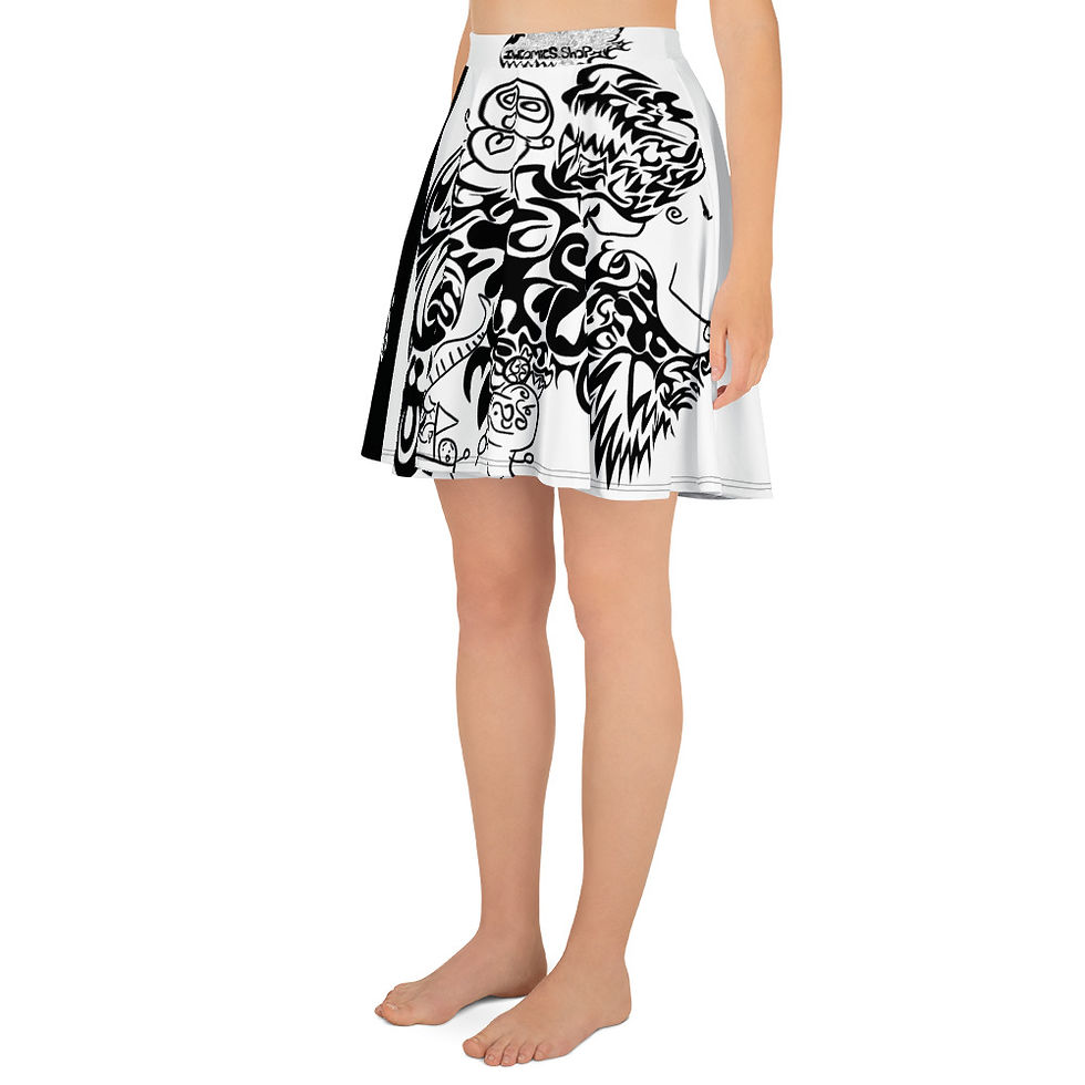 Thumbnail: IW Comics Skater Skirt : Wear The Battle on You