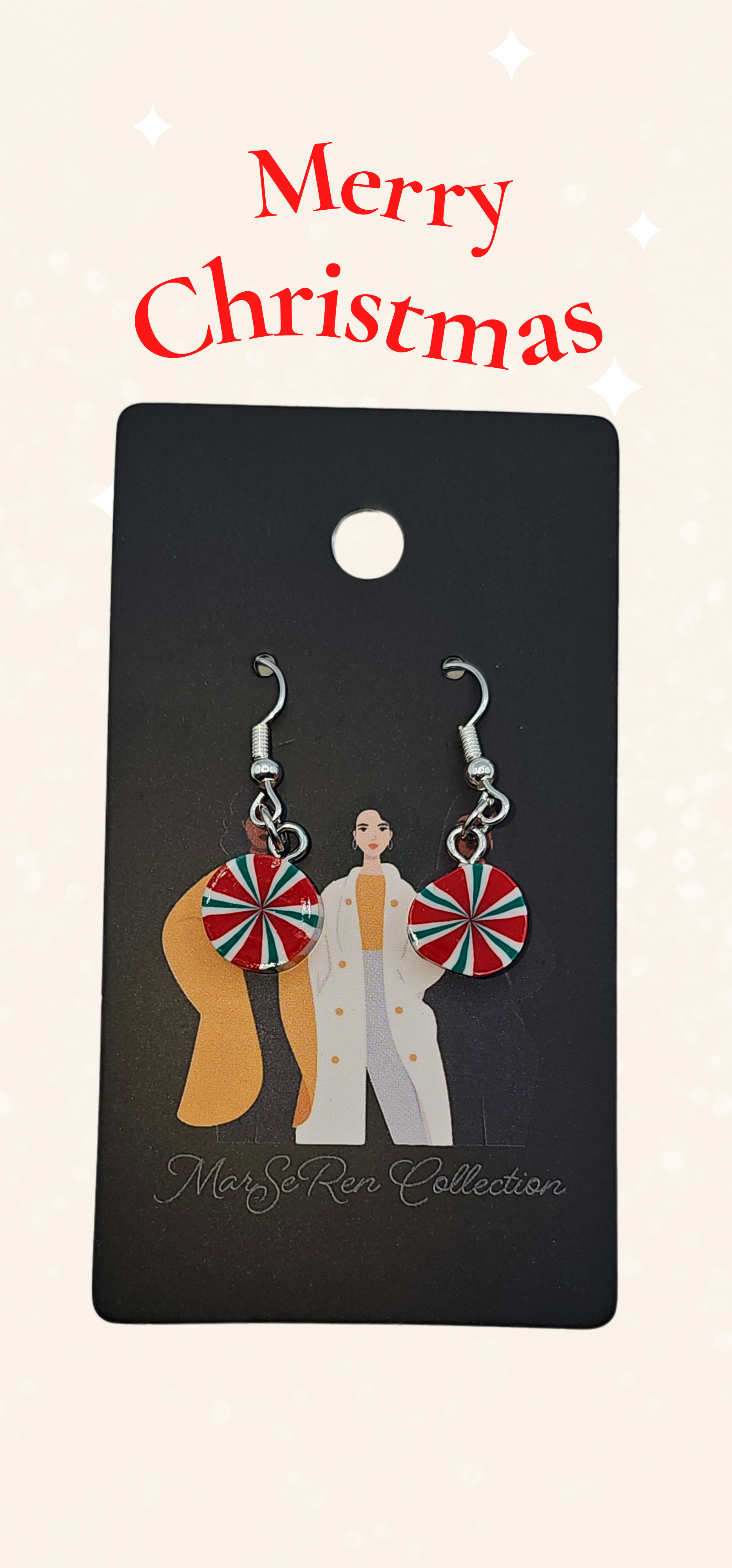 Peppermint Earrings