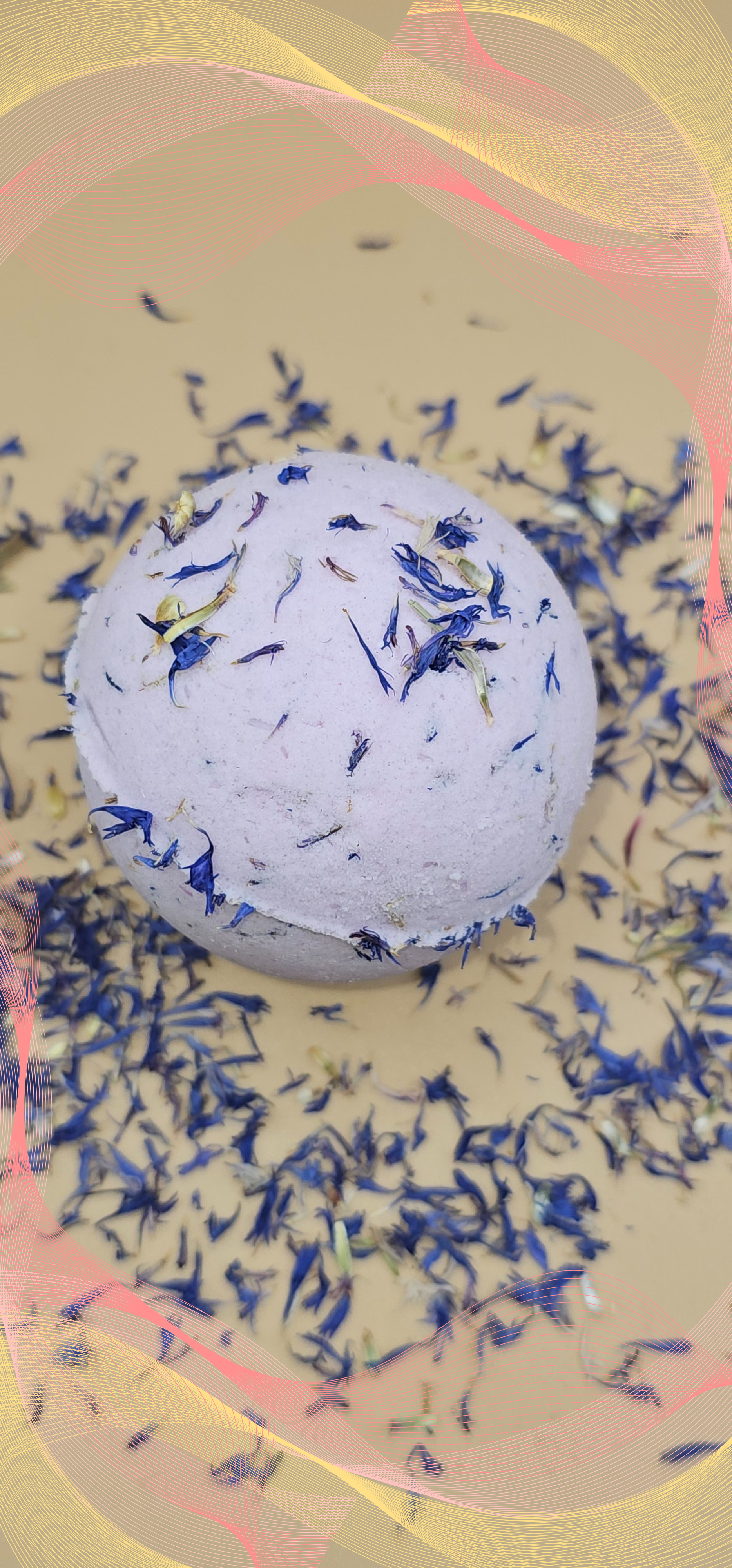 Black Raspberry & Vanilla Bath Bomb