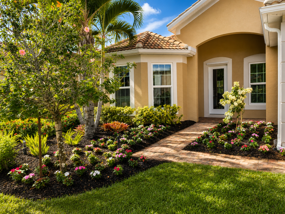 Front yard landscaping