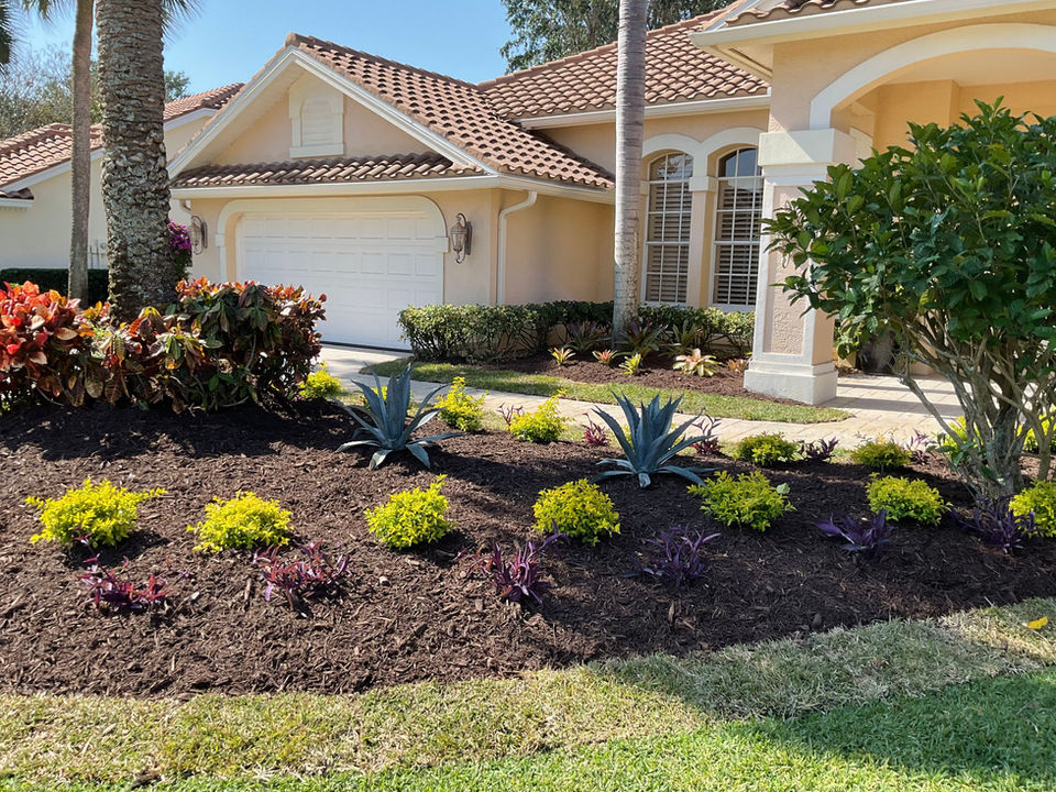 Custom landscape installation