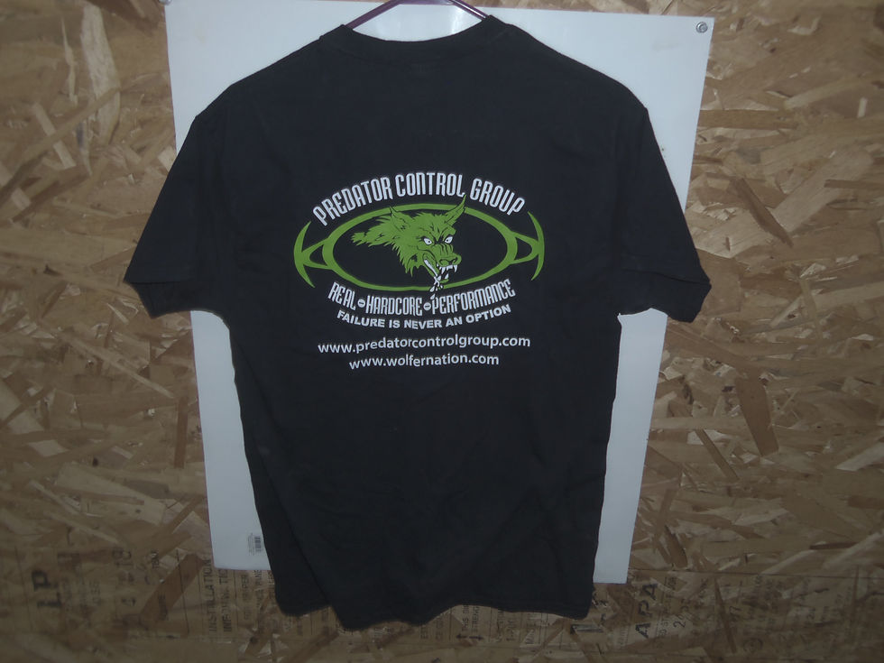 Thumbnail: Predator Control Group T Shirt Black