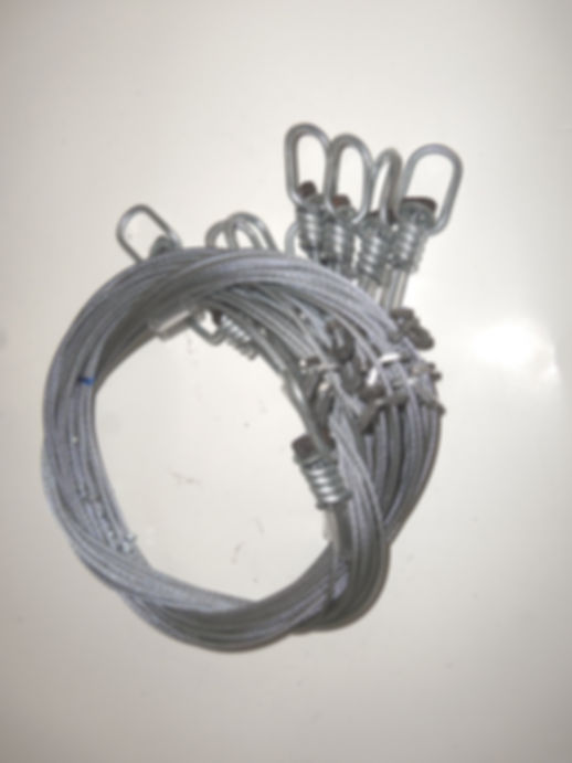 60" 3/32 Micro Lock Poly Snares 12pk
