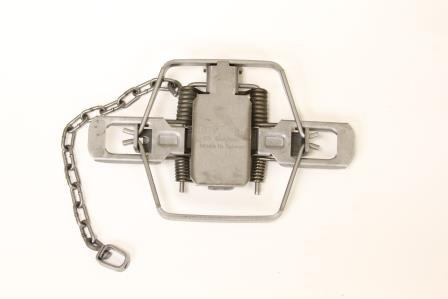 Bridger 3 Dogless Offset Coil Spring 4 Coil Traps | Funke Trap Tags