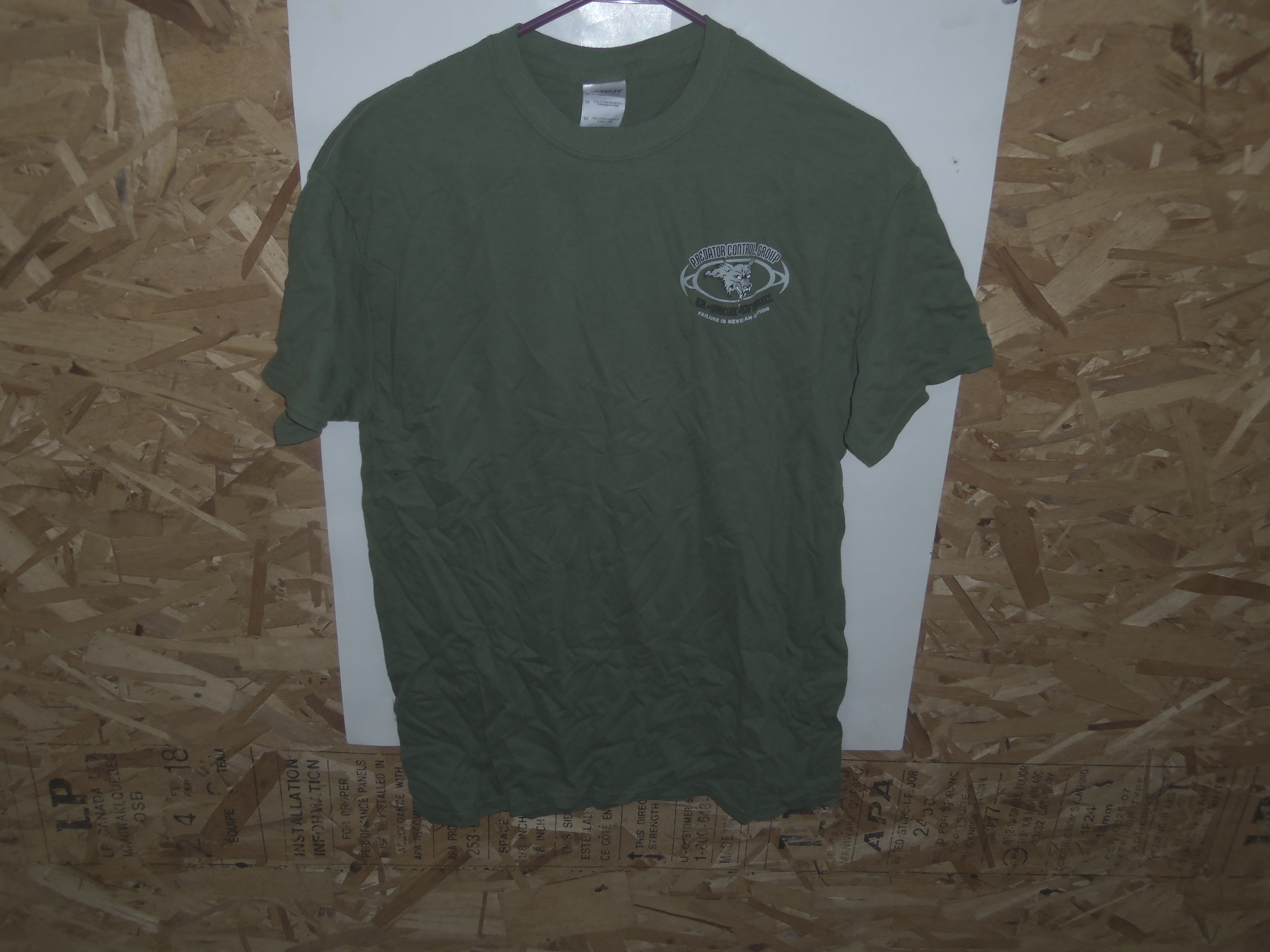 Predator Control Group T Shirt Green