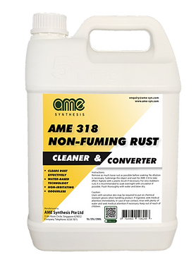 AME 318 Non-Fuming Rust Cleaner & Converter