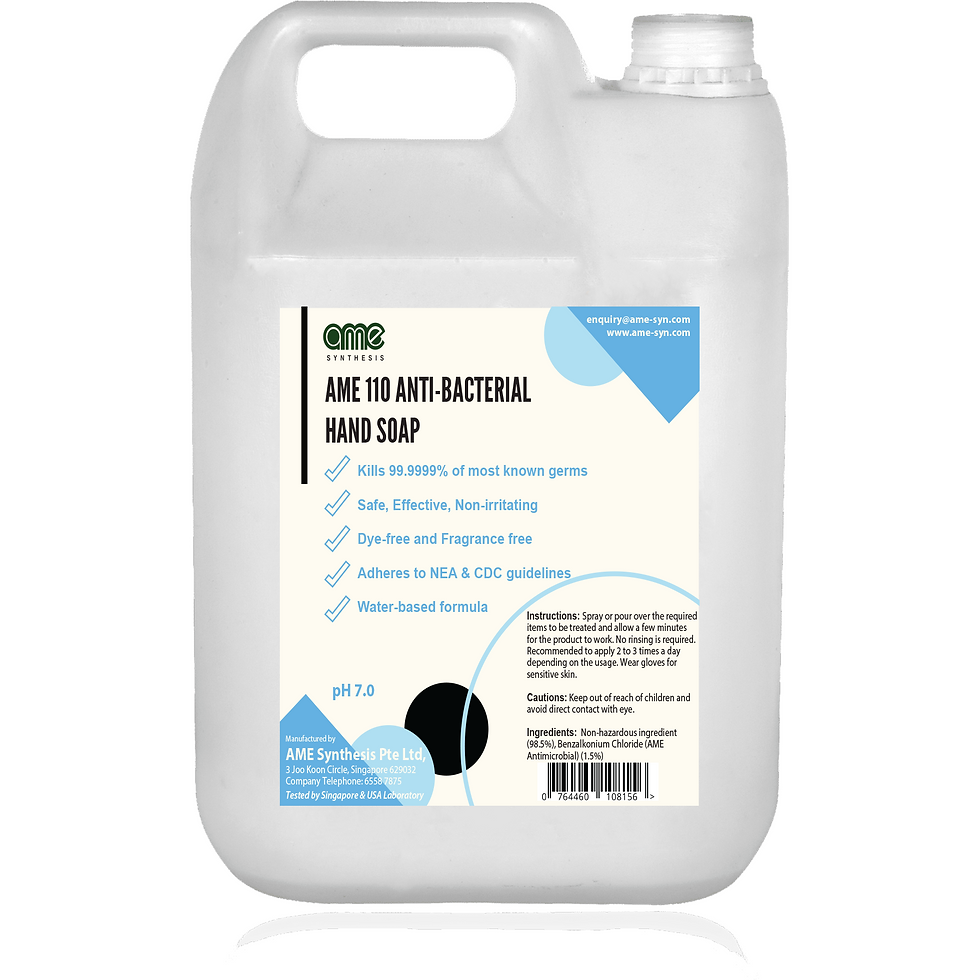 AME 110 AntiBacterial Hand Soap Bulk 5L AME Synthesis