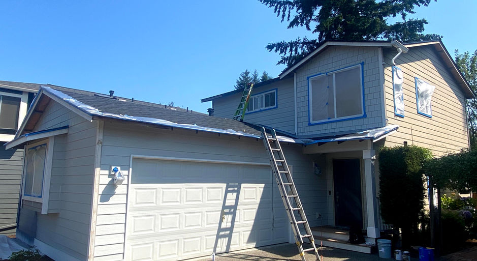 Exterior home paint project improving curb appeal and protection