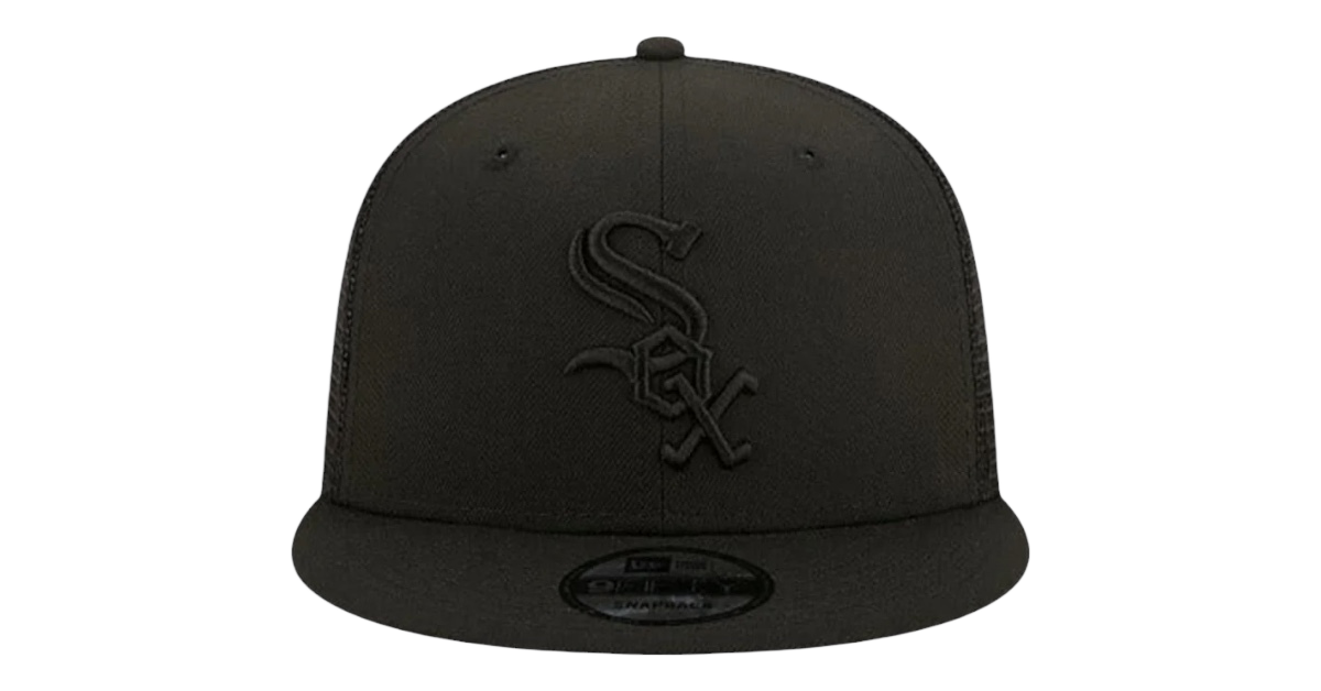 New Era 9FIFTY Snapback Adjustable - Chicago White Sox BLACK