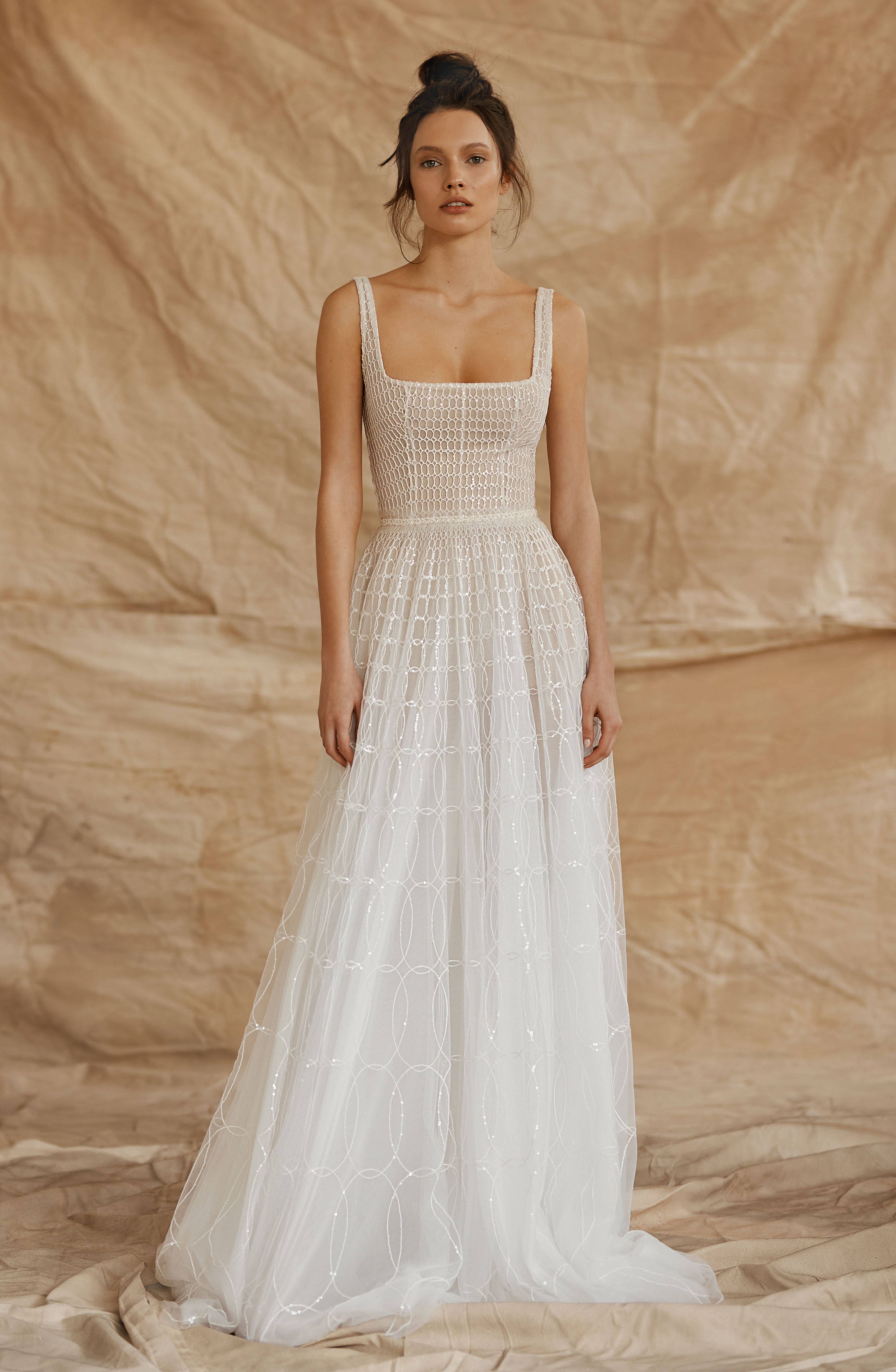 chinese dress ladies Sparkly Wedding Dress Jane – Olivia Bottega main image 1