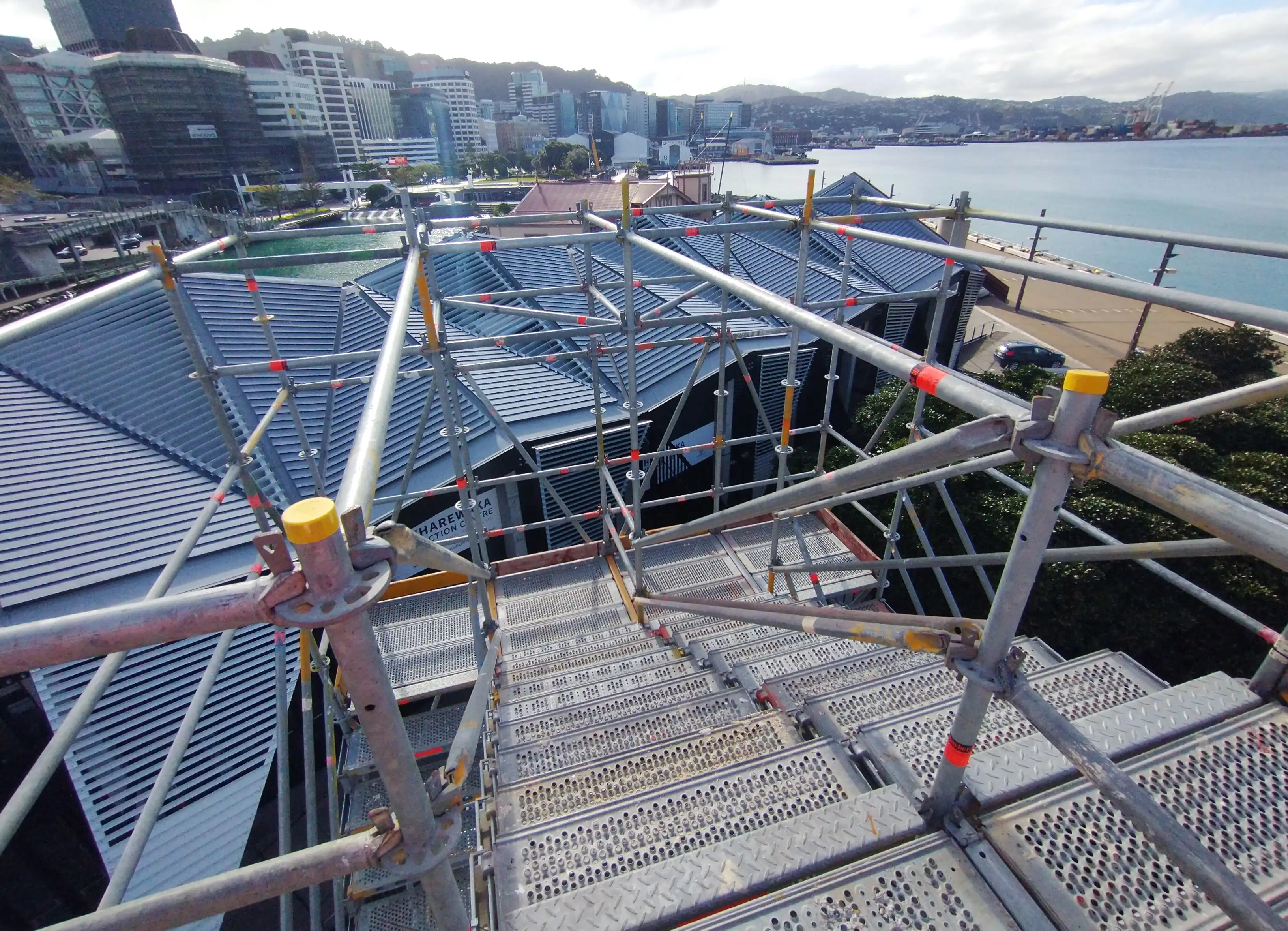 13 metre firefighter challenge scaffold tower