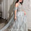 Thumbnail: Grey mirror dress فستان فضي بالمرايا 