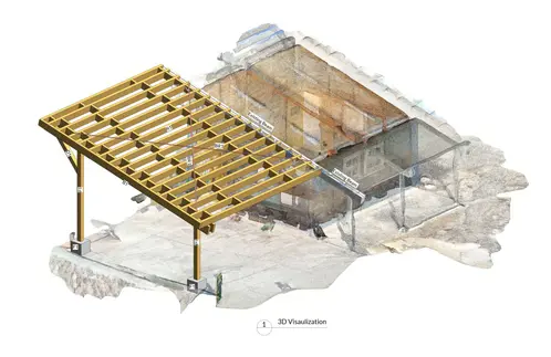 Pergola 3D Visualisation