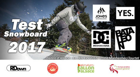 Test Snowboard 2017 - Ballon d'Alsace