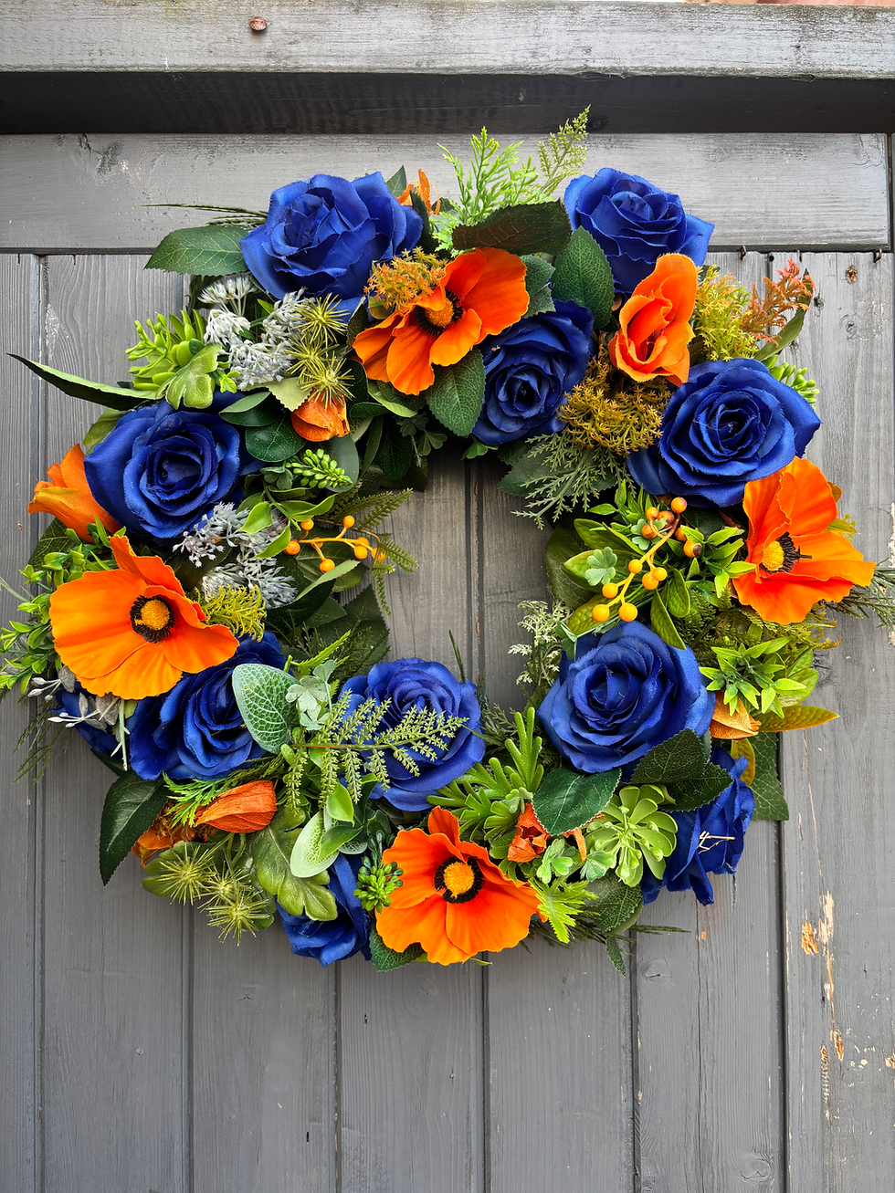 Midnight Fall Wreath 