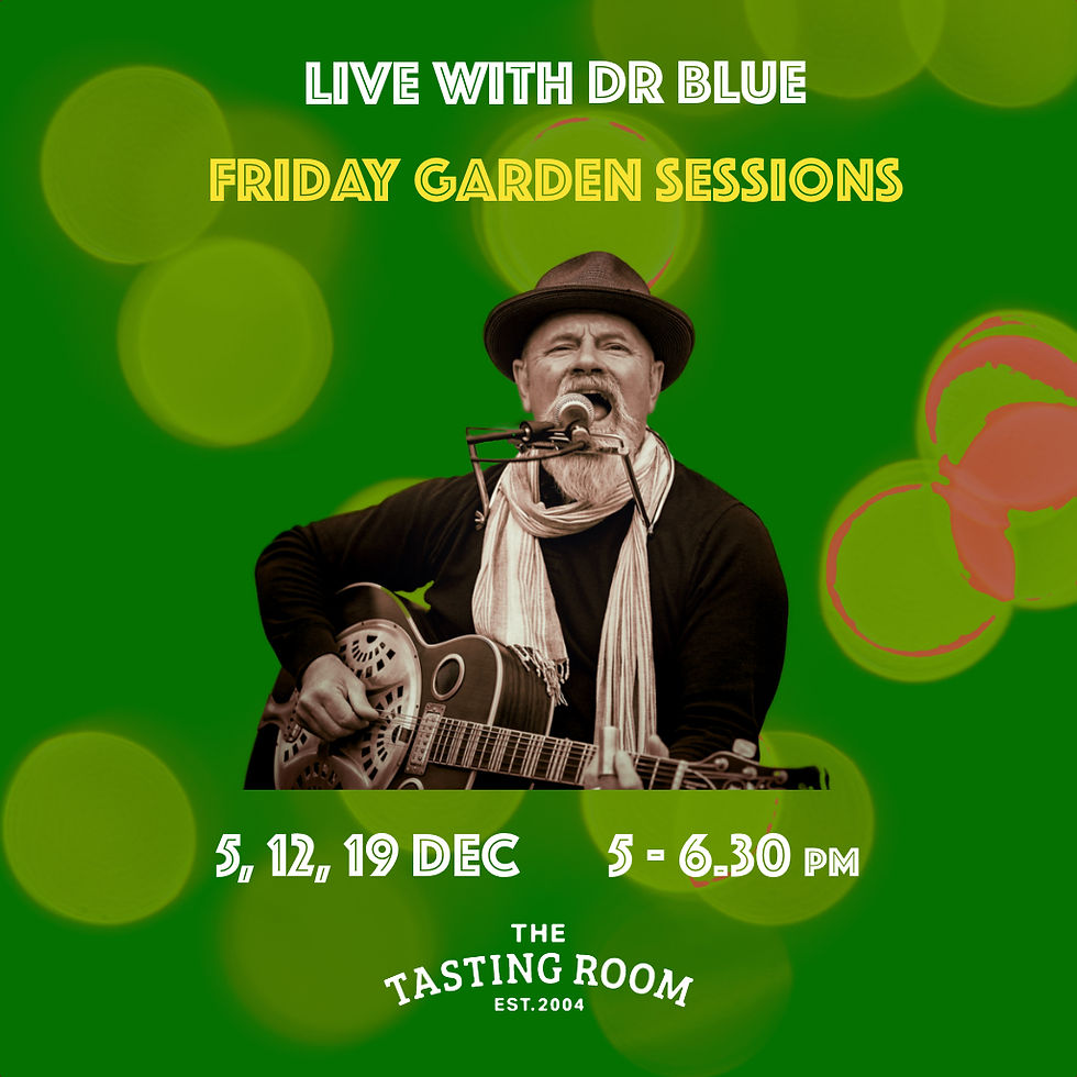 Friday Garden Sessions with Dr Blue