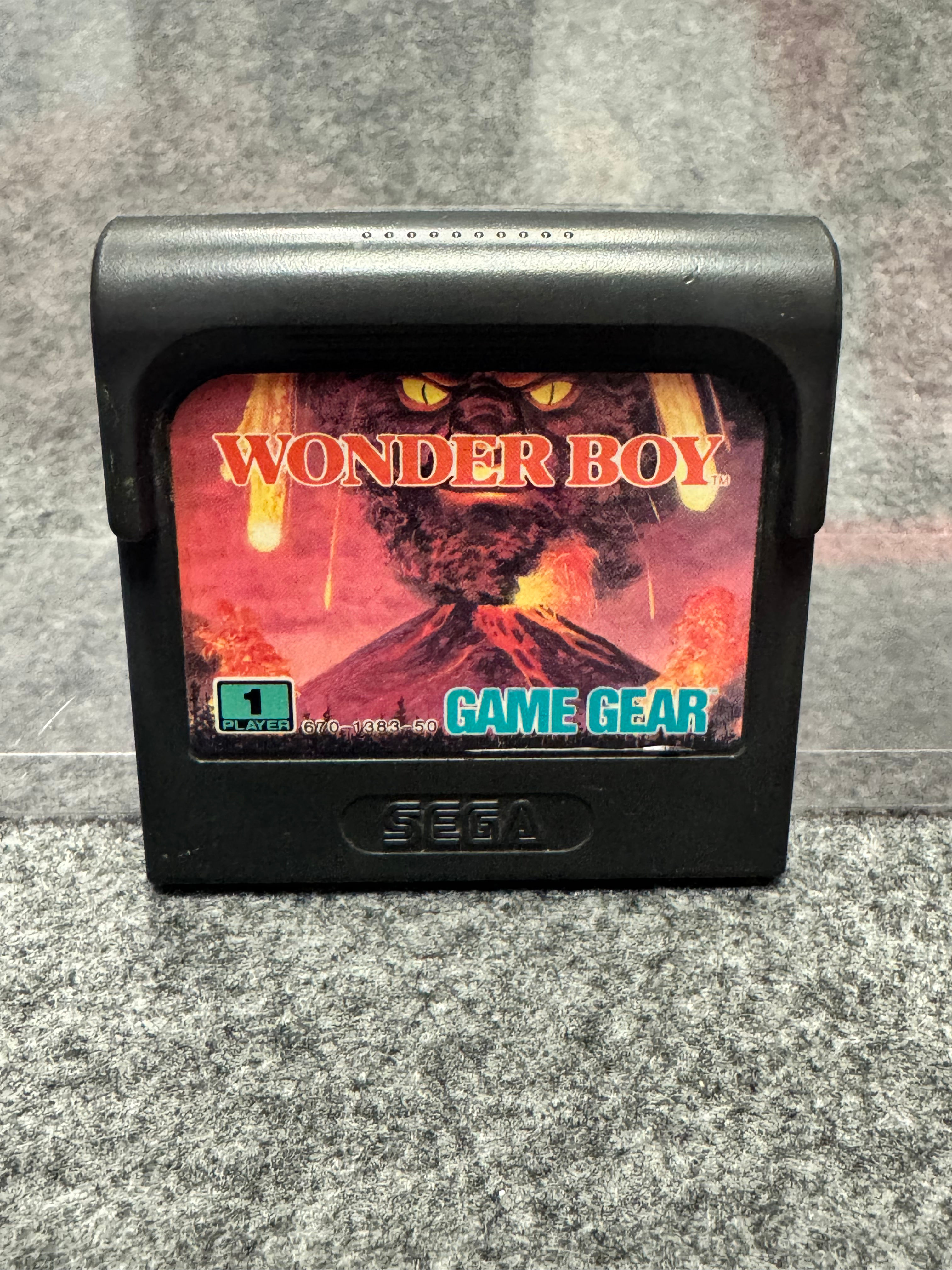 GAME GEAR - Wonder Boy 