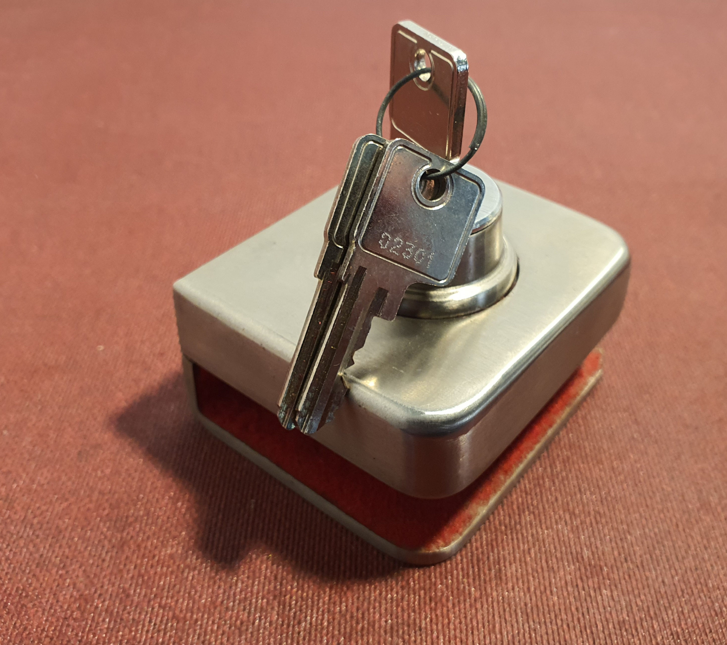 Cerradura para puerta cristal 