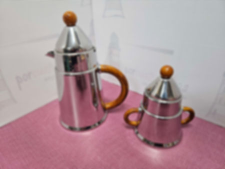Cafetera y azucarero INOXPRAN