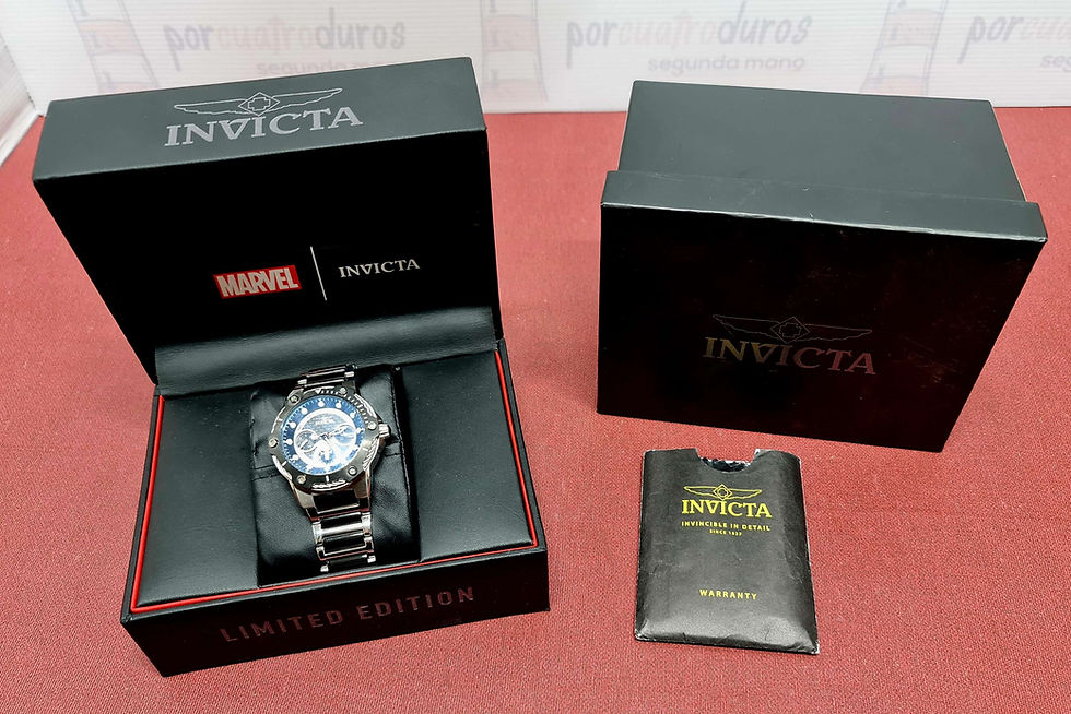 Miniatura: Reloj Invicta Marvel The Punisher 39mm Cuarzo