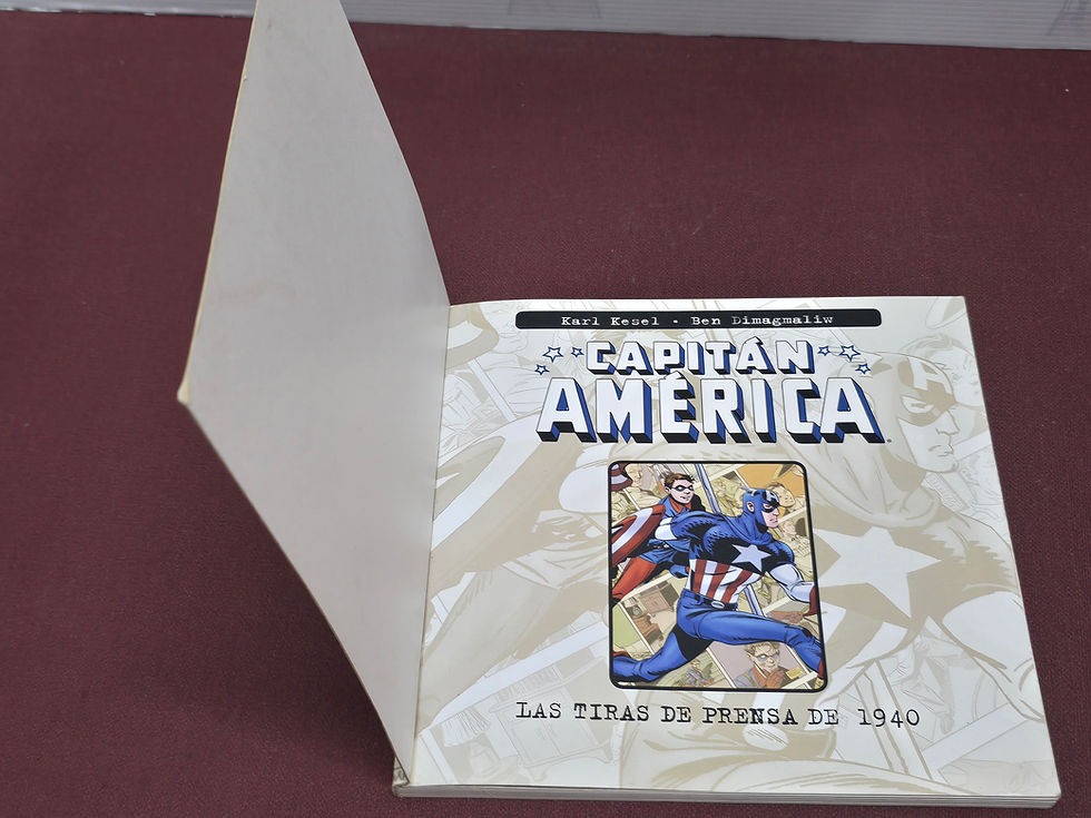 Miniatura: Capitán América - Las tiras de prensa de 1940