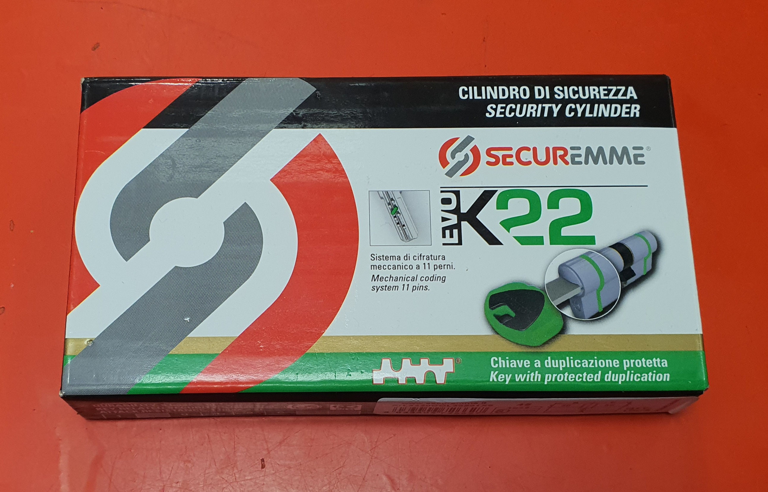 Cerradura Cilindro Seguridad Securemme Evo K22