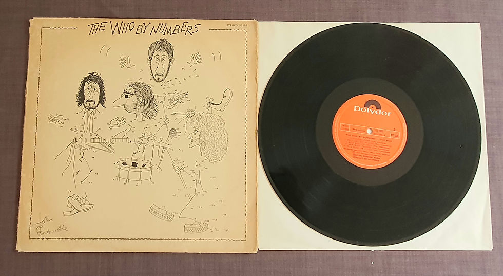 Miniatura: The Who by numbers. LP Vinilo 1976 España