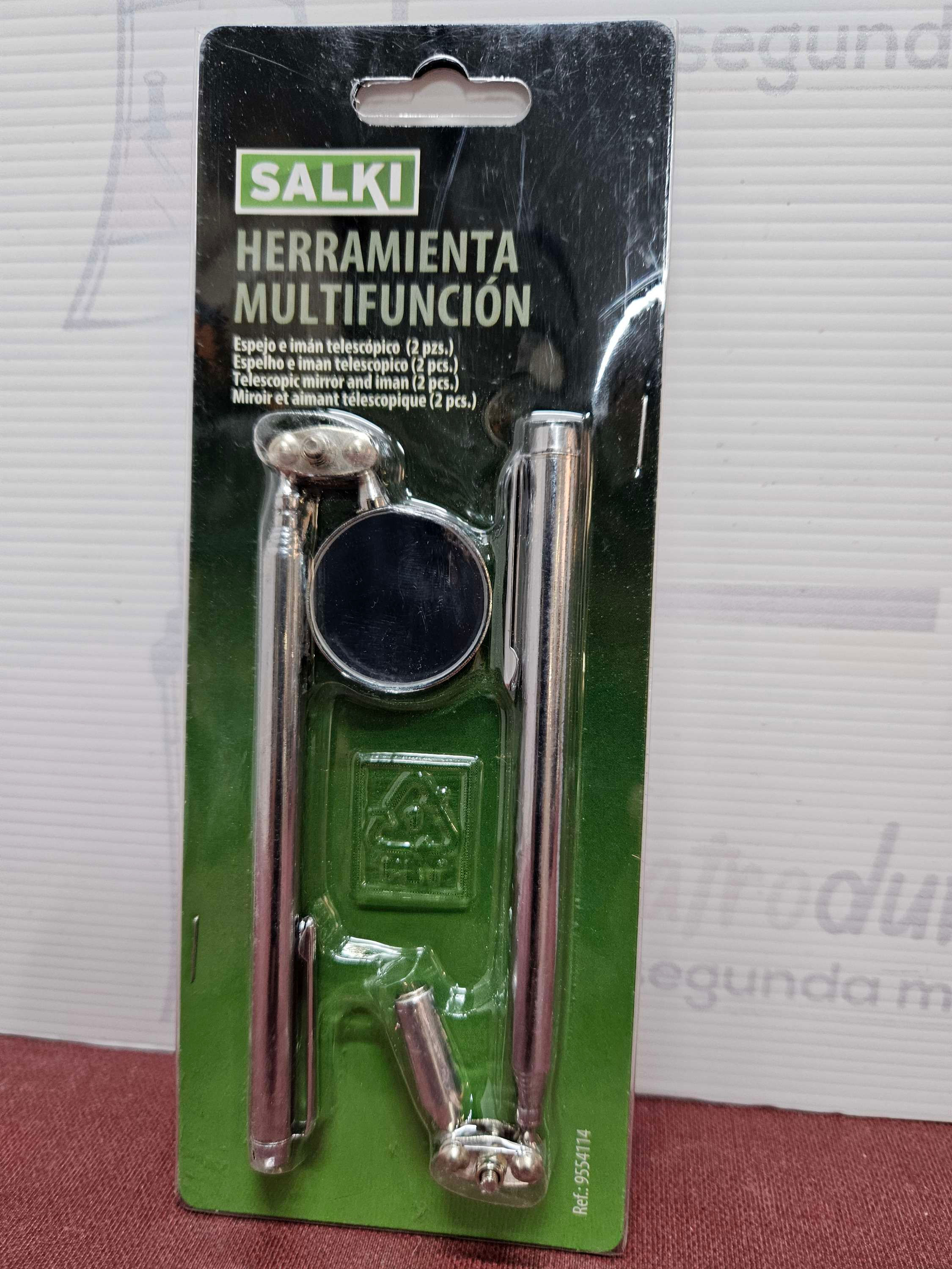 Herramienta multifunción - Espejo e imán - Sin usar