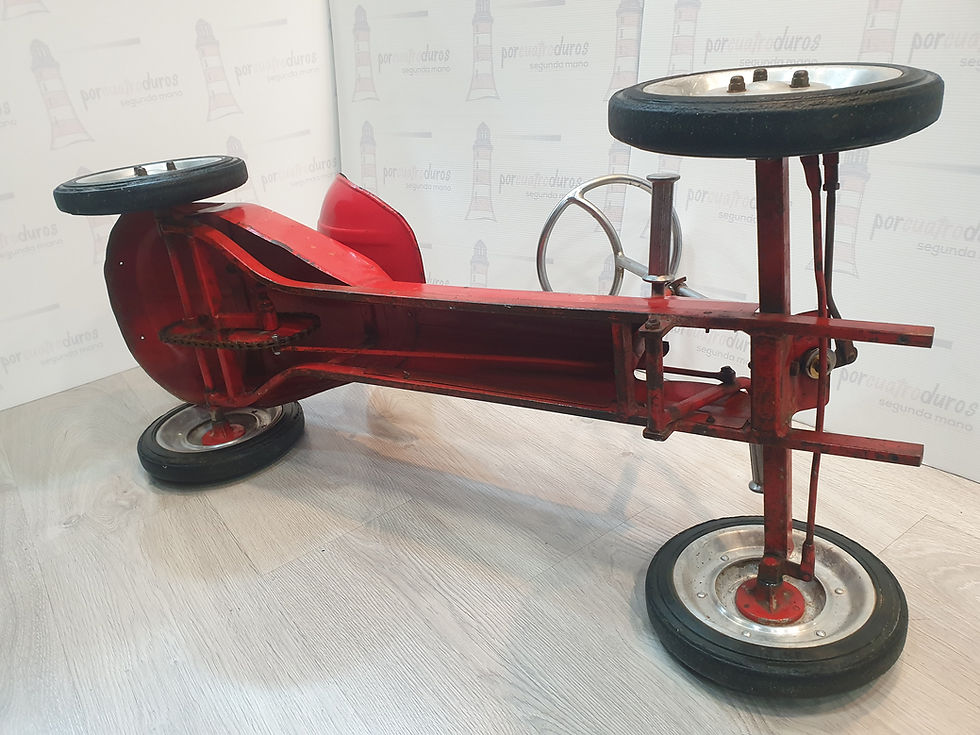 Miniatura: Kart - Coche a pedales años 50