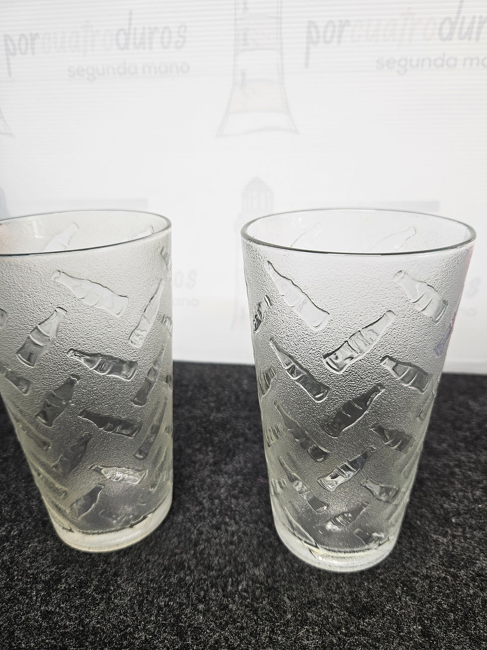 Miniatura: 2 Vasos CocaCola - Vintage