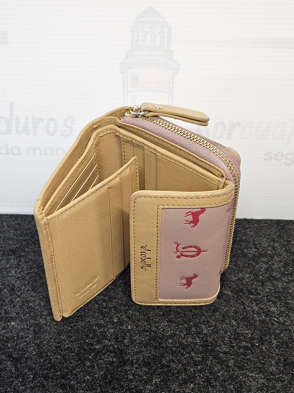 Miniatura: Cartera monedero El Caballo - Piel