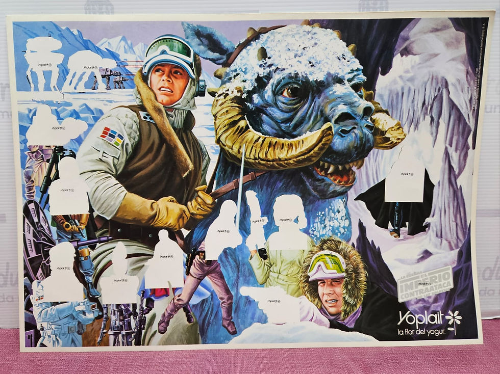 Miniatura: Album cromos poster Star Wars de Yoplait 1980