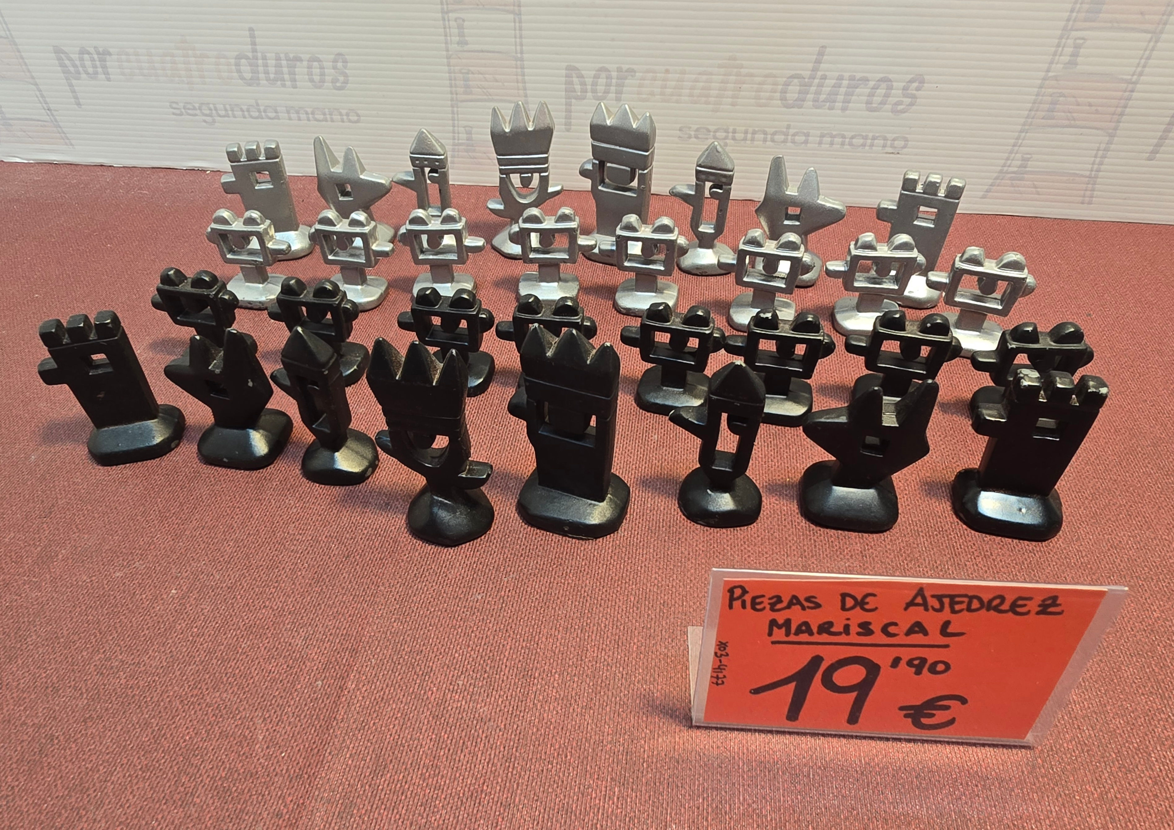 Set piezas ajedrez Mariscal completo