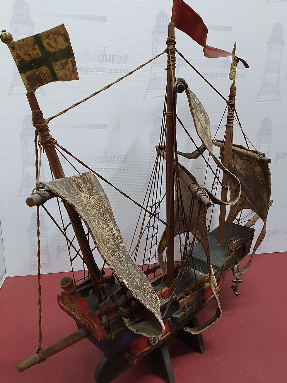 Miniatura: Réplica carabela Santa Maria 1492 - Vintage