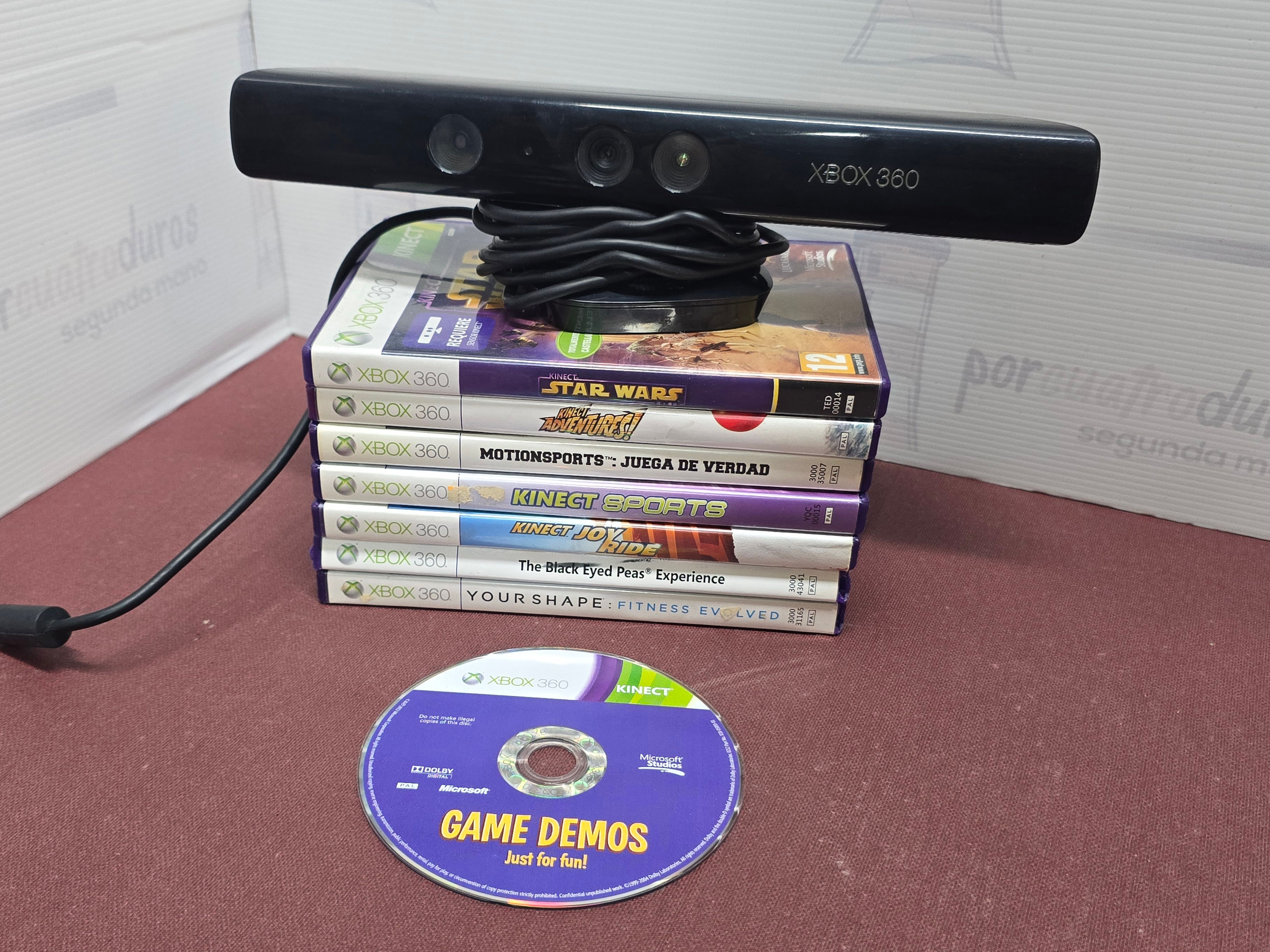 Xbox 360 Kinect + 7 Juegos