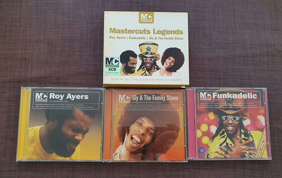 Miniatura: Roy Ayers / Funkadelic / Sly & The Family Stone - Mastercut Legends. 3CD